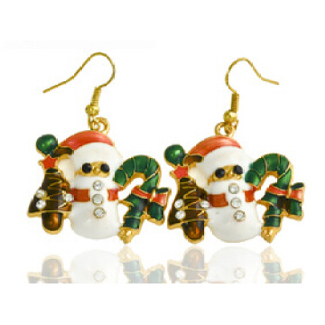 Christmas Jewelry/Christmas Earring/Christmas Snowman (XER13376)